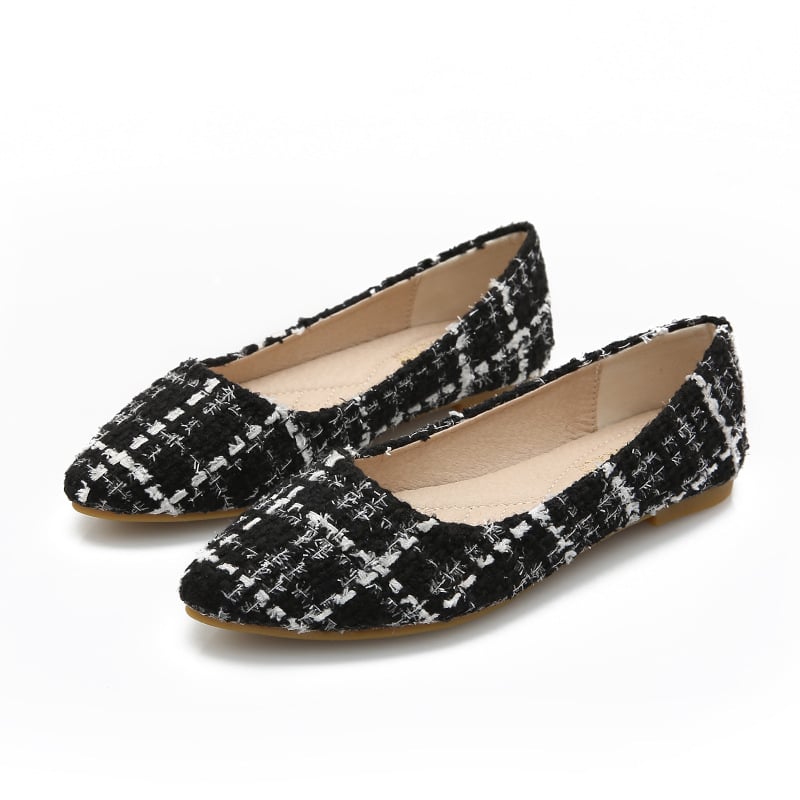 Pointed Toe Ballet Flats — Classic All-Day Style