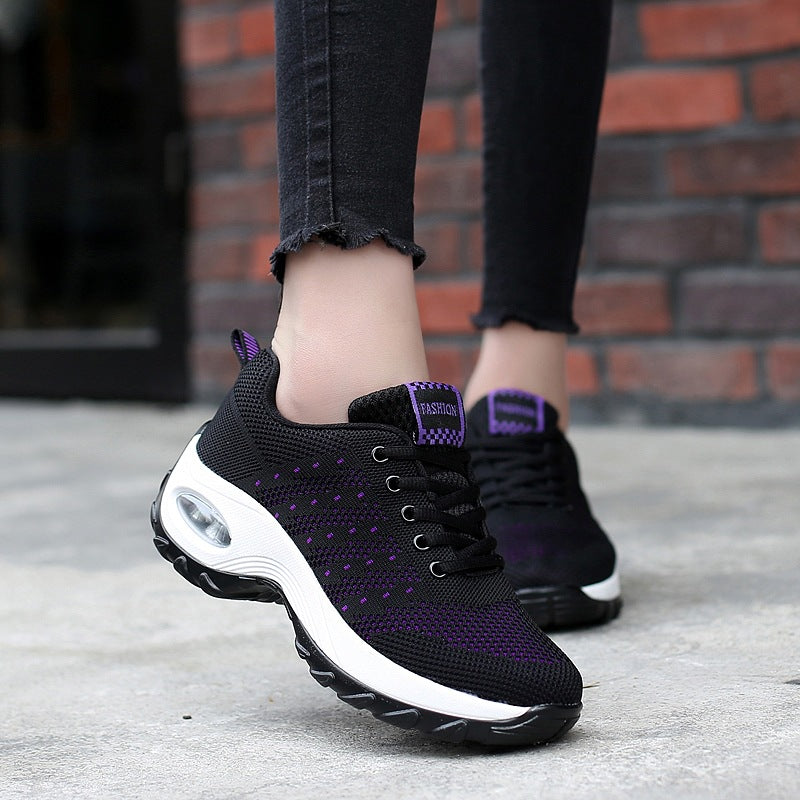 Women's Fly-Knit Air Cushion Athletic Sneakers
