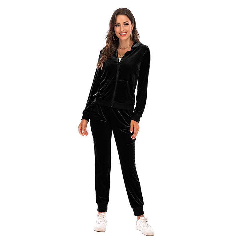 Women's Two-Piece Hoodie & Pants Set