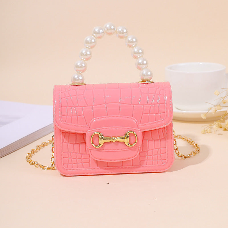 Pearl Stone Jelly Bag – Mini Shoulder & Handheld Crossbody