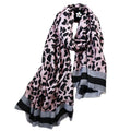Leopard Print Long Scarf