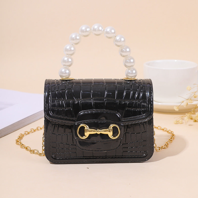 Pearl Stone Jelly Bag – Mini Shoulder & Handheld Crossbody