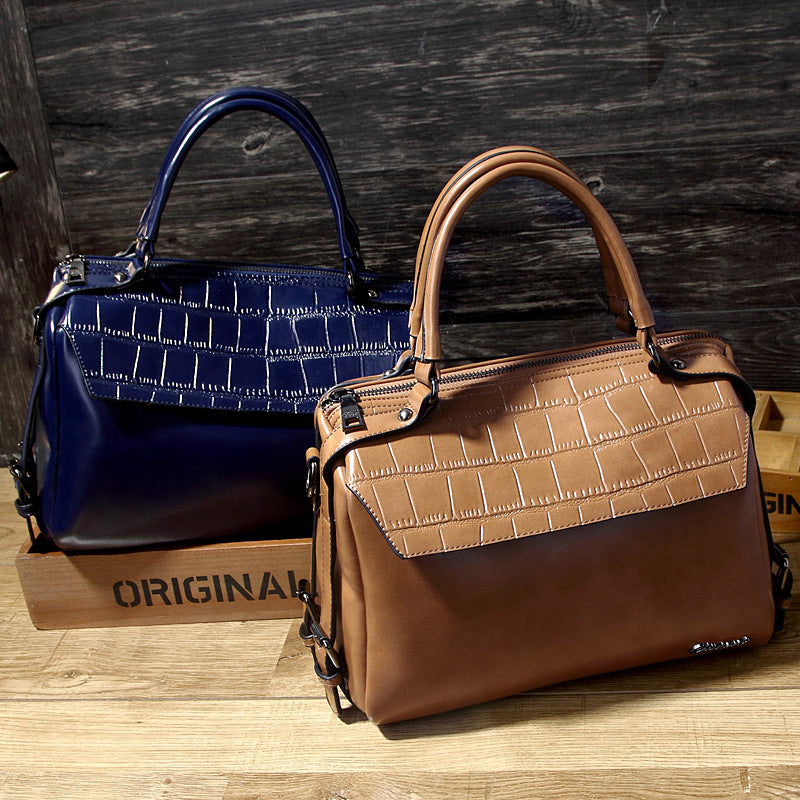 Premium PU Shoulder Bag – Tote, Handheld & Crossbody