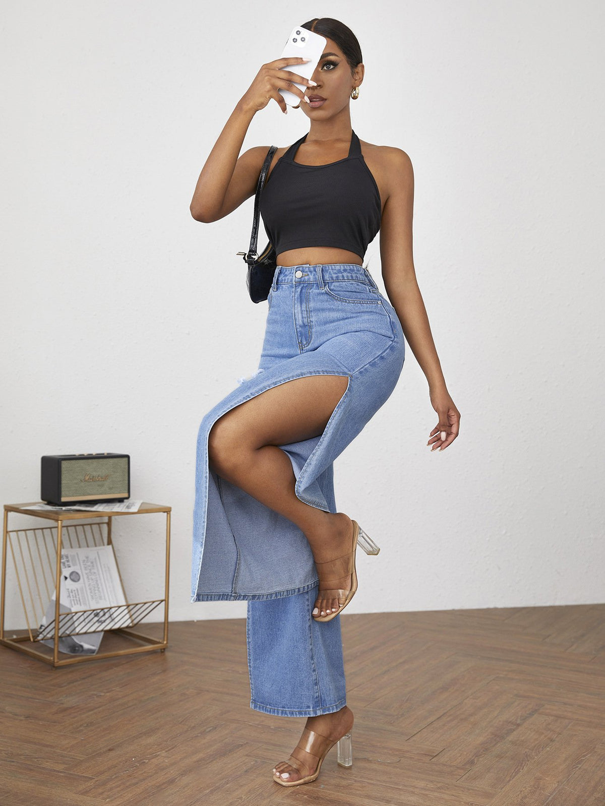 Ripped Women's Jeans - European and American Style