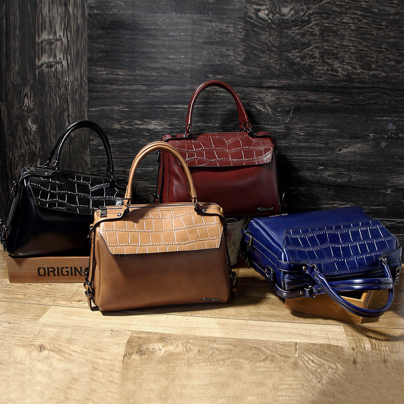 Premium PU Shoulder Bag – Tote, Handheld & Crossbody