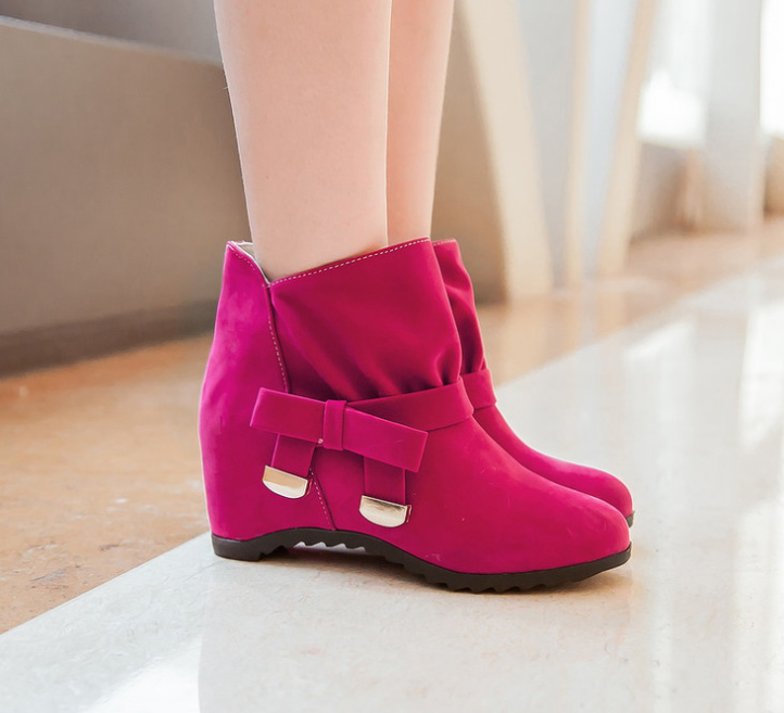 "Martin Boots - Solid Color Women's Boots"