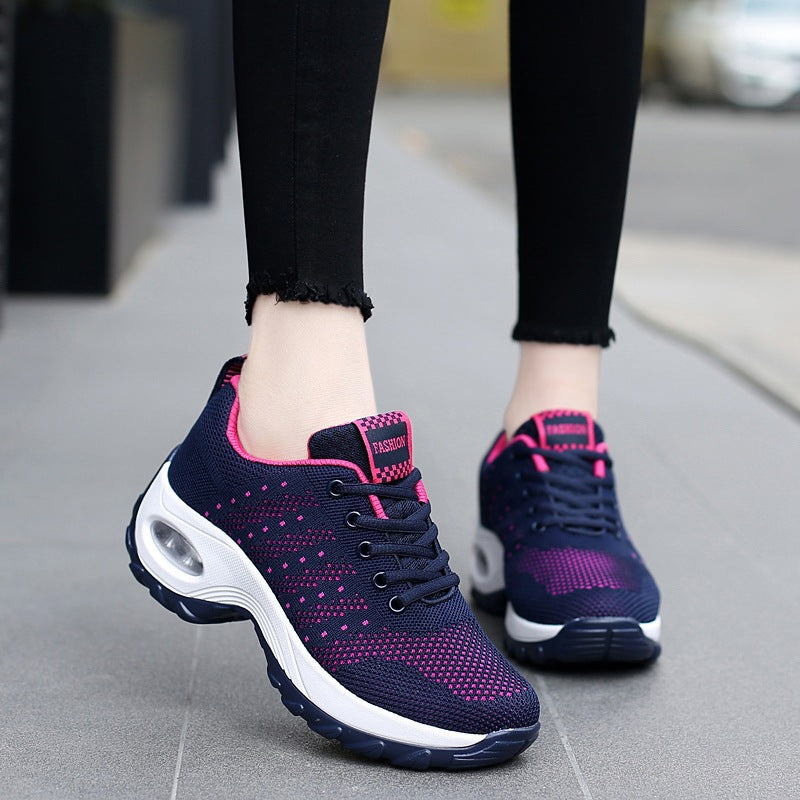 Women's Fly-Knit Air Cushion Athletic Sneakers