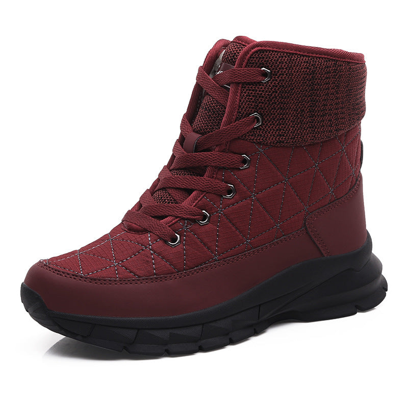 Warm Faux-Fur Lined Outdoor Boots