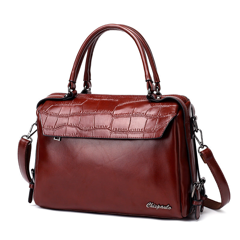 Premium PU Shoulder Bag – Tote, Handheld & Crossbody