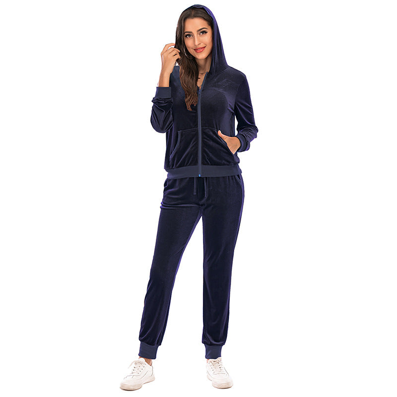 Women's Two-Piece Hoodie & Pants Set