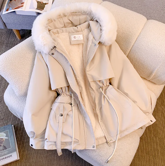 Women's Slimming Hooded Puffer Jacket
