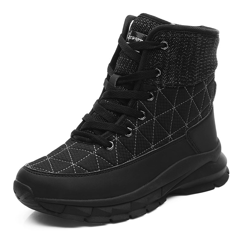 Warm Faux-Fur Lined Outdoor Boots
