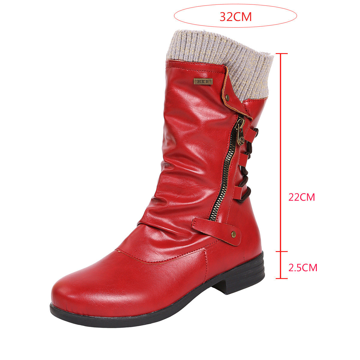 Woolen Martin Ankle Boots