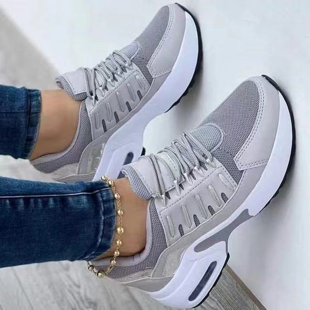 Women's Sequin Platform Casual Sneakers