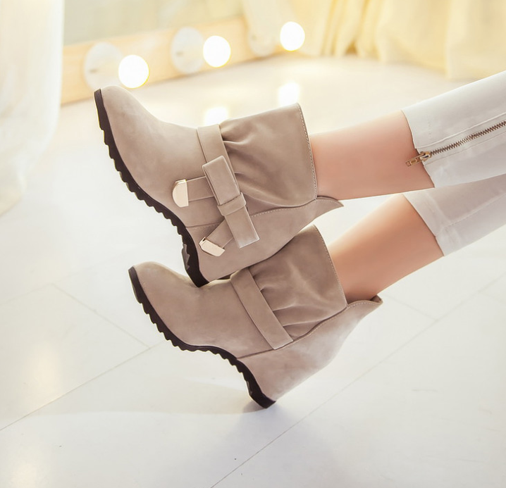 "Martin Boots - Solid Color Women's Boots"