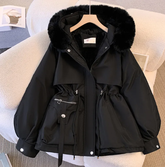 Women's Slimming Hooded Puffer Jacket