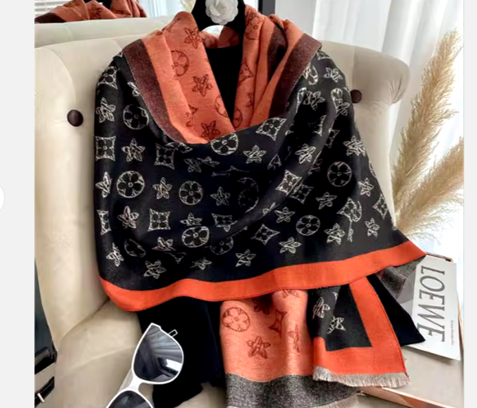 Versatile Winter Wrap Scarf