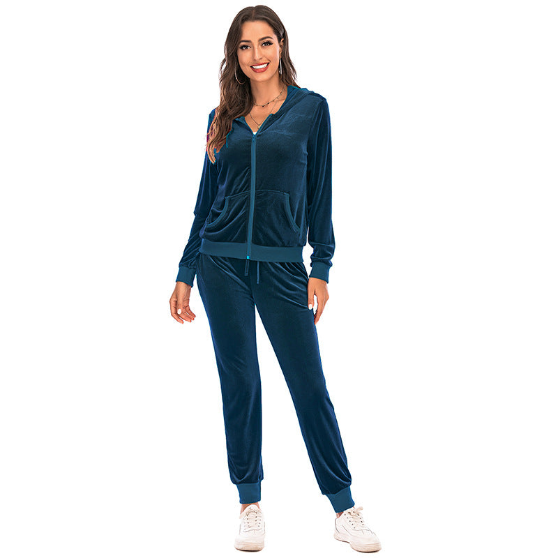 Women's Two-Piece Hoodie & Pants Set