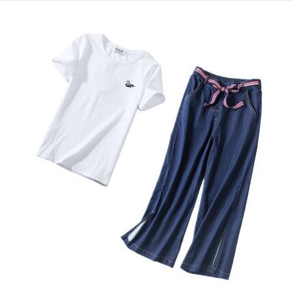 High Waist Wide-Leg Two-Piece Set – Effortless & Elevated